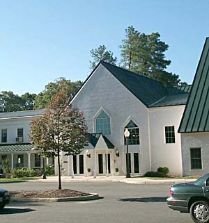 Chester Presbyterian after (rear entrance)